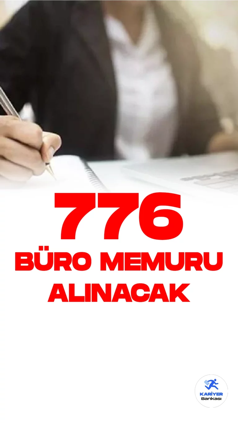İŞKUR üzerinden büro memuru alımı duyuruları yayımlandı. Özel sektör firmaları tarafından yayımlanan duyurulara göre, 776 büro memuru alımı yapılacak. Başvuru yapacak adaylarda en az ilkokul mezuniyet şartı aranıyor. Başvuru yapacak adayların belirtilen başvuru şartlarını dikkatle incelemesi gerekmektedir.