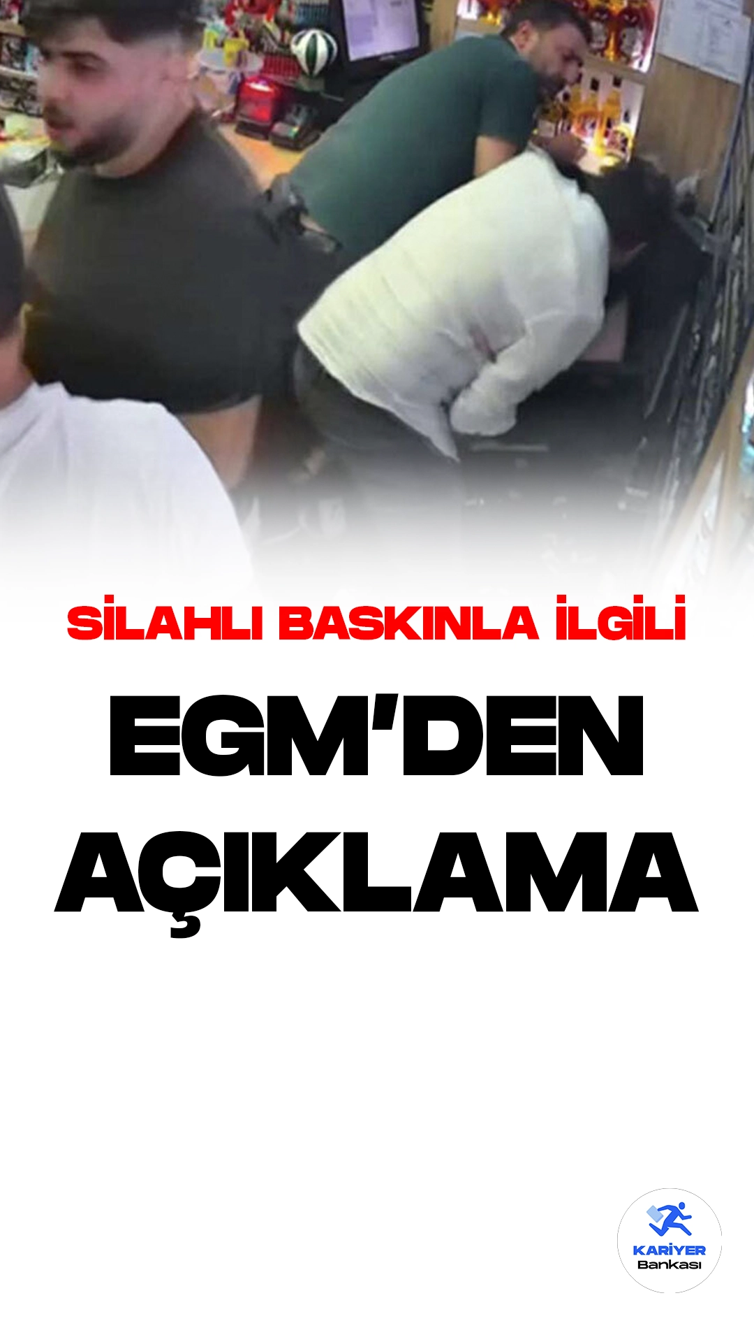 İstanbul Esenyurt'ta Yaşanan Silahlı Baskınla İlgili EGM'den Açıklama Geldi.EGM resmi sayfasından yayımlanan duyuruda, "İstanbul'un Esenyurt ilçesindeki bir iş yerinde, dün saat 23.30 sıralarında meydana gelen ve ateşli silah kullanılan olayda, maalesef 2 vatandaşımız hayatını kaybetmiş, 1 vatandaşımız yaralanmıştır. Taraflar arasındaki husumet nedeniyle gerçekleştiği değerlendirilen olayın aydınlatılması ve faillerin yakalanması için sürdürülen çalışmalarda şüphelilerden M.Ö. (hakkında 3 adet suç kaydı var) yakalanarak gözaltına alınmıştır. Olaya karışan 3 firari şüphelinin yakalanmasına yönelik çalışmalar devam etmektedir. Kamuoyuna saygıyla duyurulur." ifadelerine yer verildi.