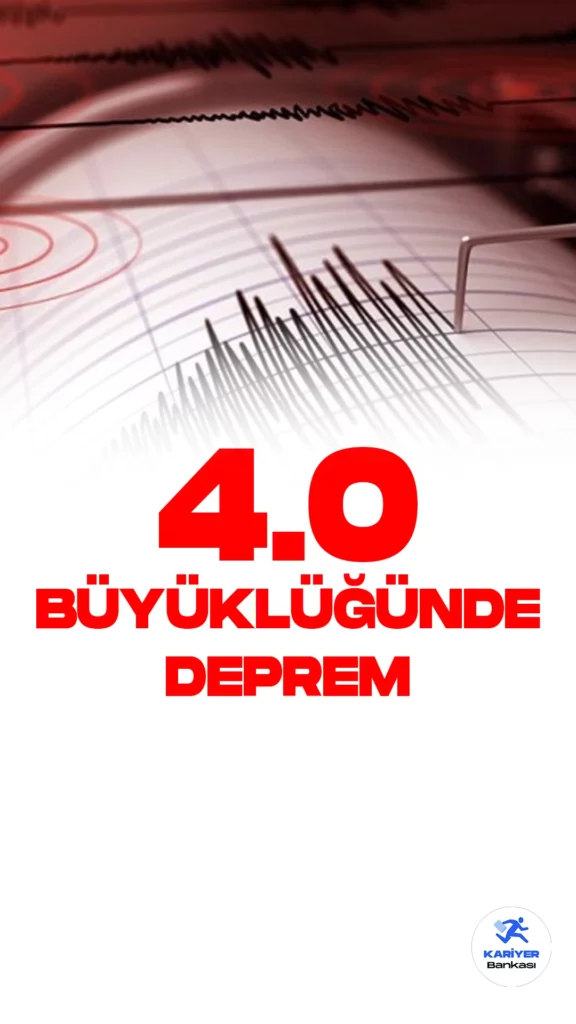 Adana'da 4.0 Büyüklüğünde Deprem Oldu. Boğaziçi Üniversitesi Kandilli Rasathanesi ve Deprem Araştırma Enstitüsü sosyal medya hesabından yayımlanan duyuruda, Adana'da 4.0 büyüklüğünde deprem meydana geldiği aktarıldı.