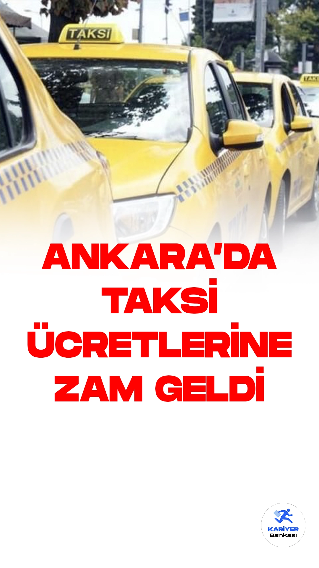 Ankara'da Taksi Ücretlerine Zam Geldi.Ankara'da taksiler için yeni ücret tarifesi bugünden itibaren yürürlüğe girdi, ve taksicilerin taksimetrelerini güncellemek için sıraya girmelerine sebep oldu.