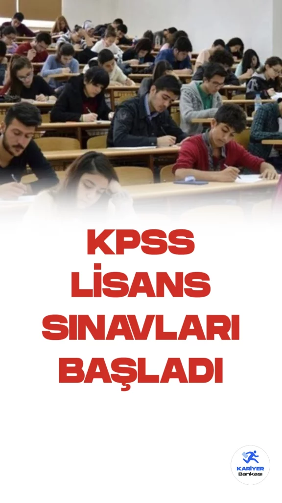 KPSS Lisans Sınavları Başladı!.Bugün, Ölçme, Seçme ve Yerleştirme Merkezi (ÖSYM) tarafından Kamu Personel Seçme Sınavı (KPSS) Lisans Genel Yetenek ve Genel Kültür oturumları başlatıldı. Türkiye genelinde 105 merkezde gerçekleştirilen bu önemli sınav, binlerce adayı heyecanlandırıyor.