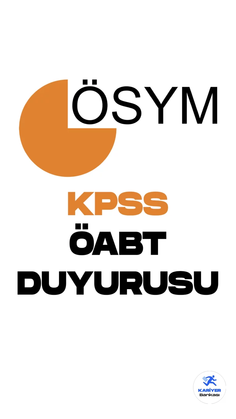 2023-KPSS Öğretmenlik Alan Bilgisi Testi (ÖABT) Sınava Giriş Belgeleri Erişime Açıldı. ÖSYM resmi sayfasından 2023 KPSS-Öğretmenlik Alan Bilgisi Testi Sınavı giriş belgelerinin erişime açıldığı aktarıldı. Adaylar sınav giriş belgelerine ÖSYM'nin https://ais.osym.gov.tr adresi üzerinden erişebilecekleri kaydedildi.