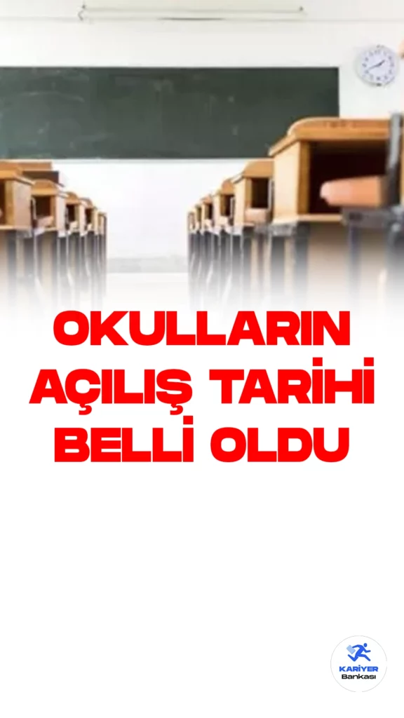 Milli Eğitim Bakanlığı, 2023-2024 Eğitim ve Öğretim Yılı Çalışma Takvimi'ni Duyurdu.Milli Eğitim Bakanlığı, 2023-2024 eğitim ve öğretim yılı için önemli bir duyuru yaptı. Bakanlık, sosyal medya hesabından yayınladığı açıklamayla yeni çalışma takvimini paylaştı.