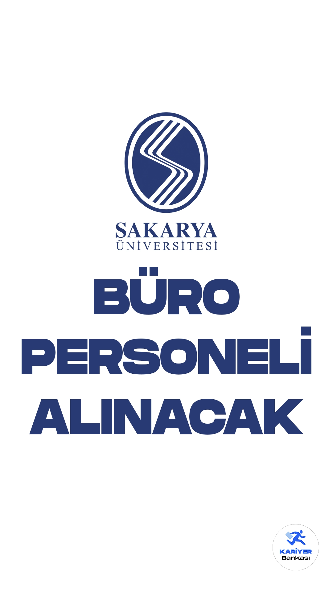 Sakarya Üniversitesi personel alımı duyurusu yayımlandı. Resmi Gazete ve Cumhurbaşkanlığı SBB'de yayımlanan duyuruya göre, Sakarya Üniversitesine büro personeli alımı yapılacak. Başvurular 17 Temmuz-31 Temmuz 2023 tarihleri arasında alınacak.