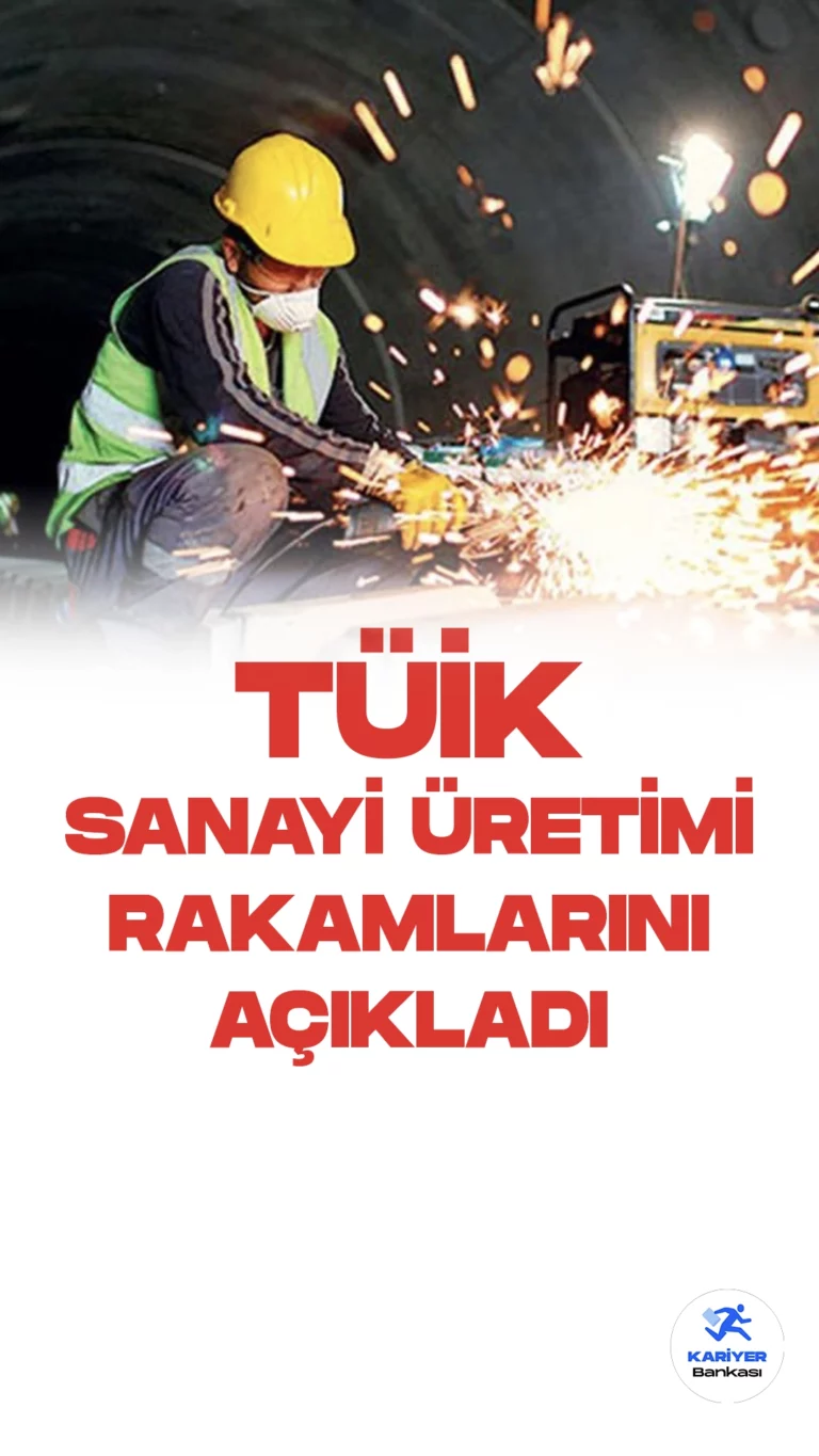 Türkiye İstatistiktik Kurumu (TÜİK) Mayıs ayına ait sanayi üretimi verilerini açıkladı. Detaylar Kariyerbankasi.net adresinde.