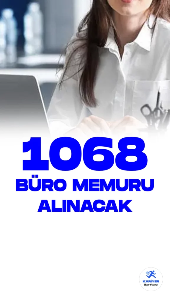 İŞKUR üzerinden büro memuru alımı duyuruları yayımlandı. Özel sektör firmaları tarafından yayımlanan duyurularda, 1068 büro memuru alımı yapılacağı aktarıldı. Başvuru yapacak adaylarda en az ilkokul mezuniyet şartı aranıyor. Her firmanın başvuru şartları farklılık gösterebilir. Bu nedenle adayların şartları dikkatle incelemesi gerekmektedir.