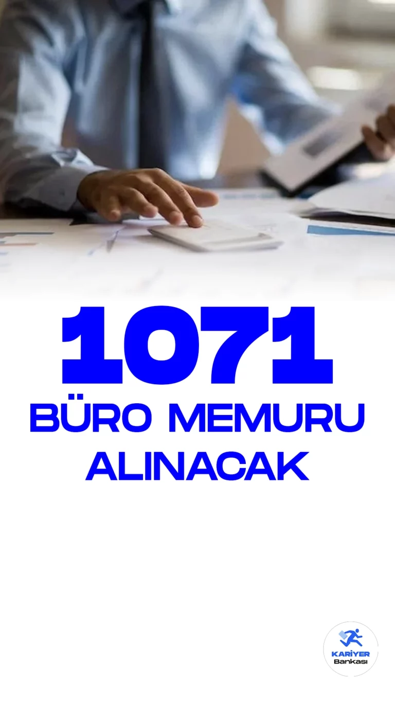 İŞKUR üzerinden büro memuru alımları yapılacak. Özel sektör firmaları tarafından Türkiye İş Kurumu(iŞKUR) web sayfası üzerinden yayımlanan duyurularda, 1071 büro memuru alımı yapılacağı aktarılırken, başvuruların başladığı kaydedildi. Başvuru yapacak adaylarda en az ilkokul mezuniyet şartı aranıyor.Her firmanın başvuru şartları farklılık gösterebilir. Adayların şartları dikkatle incelemesi gerektiğine yer verildi.