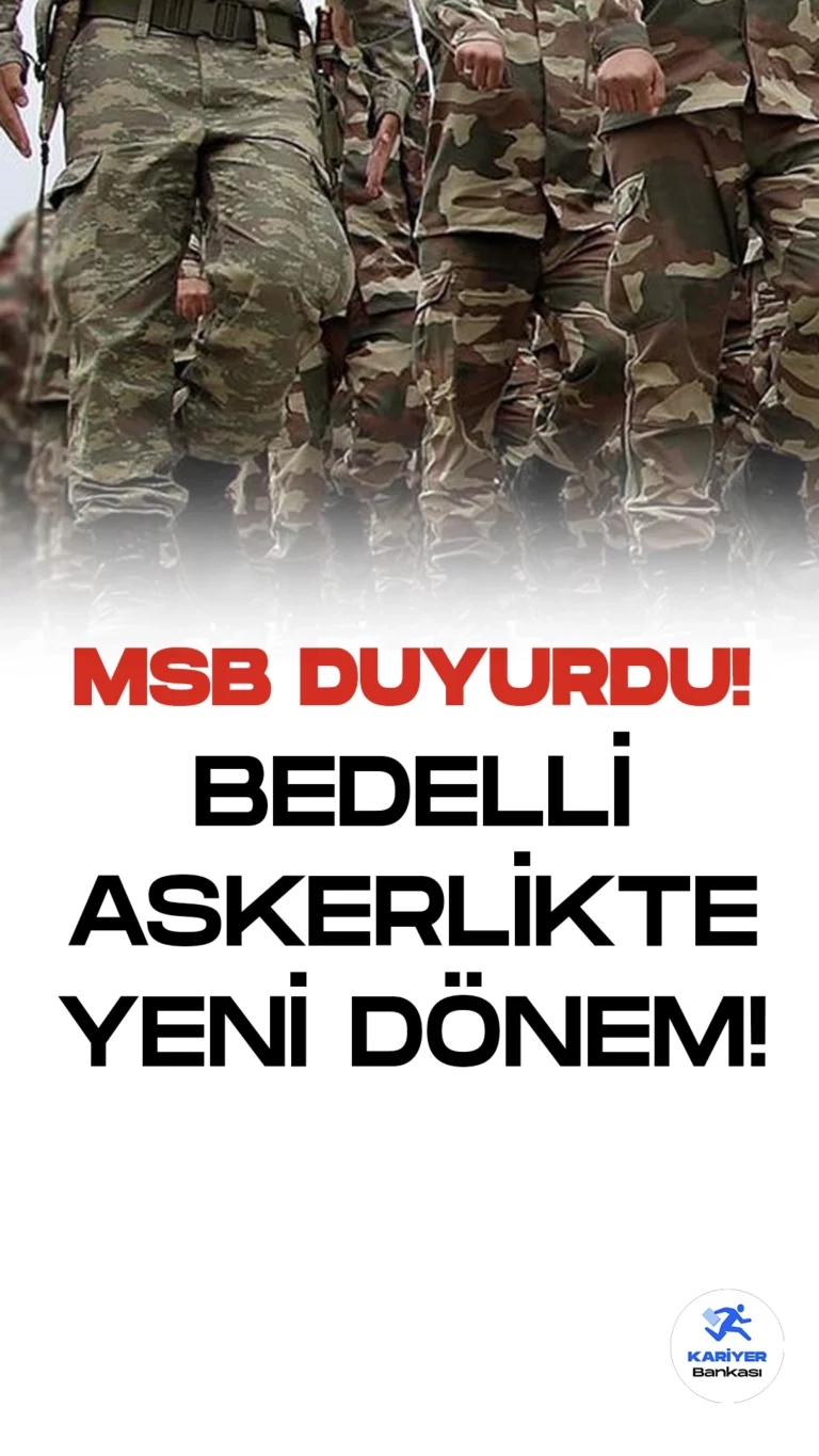 Milli Savunma Bakanlığı, Askeralma Yönetmeliği'nde Bedelli Askerlikle İlgili Değişiklik Yaptı.Milli Savunma Bakanlığı, Askeralma Yönetmeliği'nde önemli bir değişikliğe giderek bedelli askerlikle ilgili yeni düzenlemeleri hayata geçirdi. Bu değişiklikle birlikte bedelli hakkından vazgeçenlerin artık yeniden başvuru yapma imkanı kalmadı.