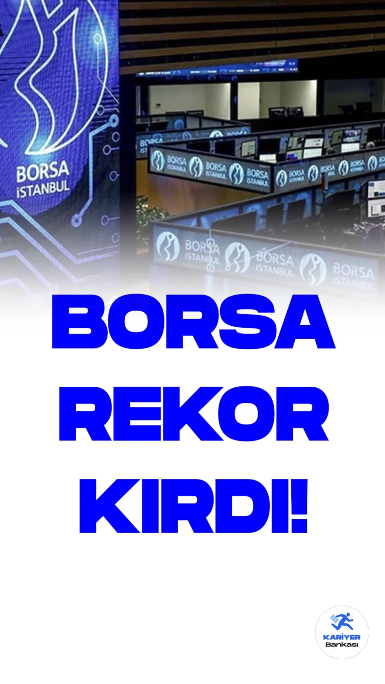 BIST 100 Endeksi Tüm Zamanların En Yükseğiyle Kapanış Yaptı.BIST 100 endeksi, bugün yüzde 2,54'lük değer kazancıyla 7.600,65 puandan günü tamamladı. Bu sonuç, tüm zamanların en yüksek günlük kapanışını temsil ederken, endeks aynı zamanda 7.644,59 puanla en yüksek seviye rekoruna ulaştı.
