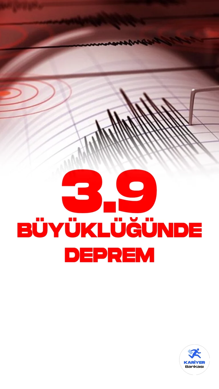 Hatay'da 3.9 Büyüklüğünde Deprem Oldu. İçişleri Bakanlığı Afet ve Acil Durum Yönetimi Başkanlığı resmi sayfasından anılan son dakika bilgisine göre, Hatay Samandağ'da 3.9 büyüklüğünde deprem meydana geldiği aktarıldı.