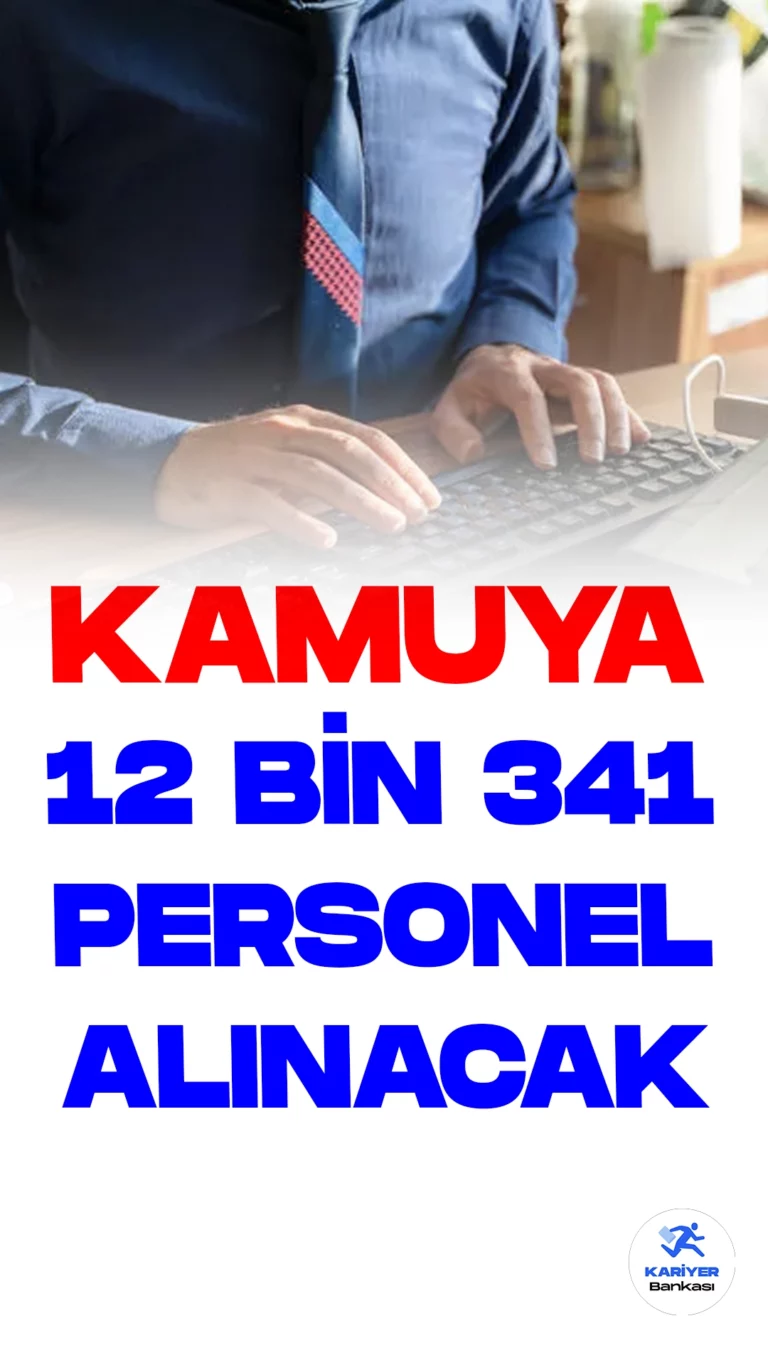 Kamuya 12 Bin 341 Memur ve Personel Alımı Yapılacak. Kamu kurum ve kuruluşlarına memur ve personel alımı duyuruları art arda yayımlandı. Resmi Gazete ve Cumhurbaşkanı Strateji ve Bütçe Başkanlığı Kamu ilan sayfasından yayımlanan duyurulara göre, Bakanlık, Belediye ve Üniversitelere 12 bin 341 memur ve personel alımı yapılacağına yer verildi. Başvuru yapacak adaylarda lise, ön lisans ve lisans mezuniyet şartları aranırken, adayların belirtilen başvuru şartlarını dikkatle incelemesi gerektiği kaydedildi.