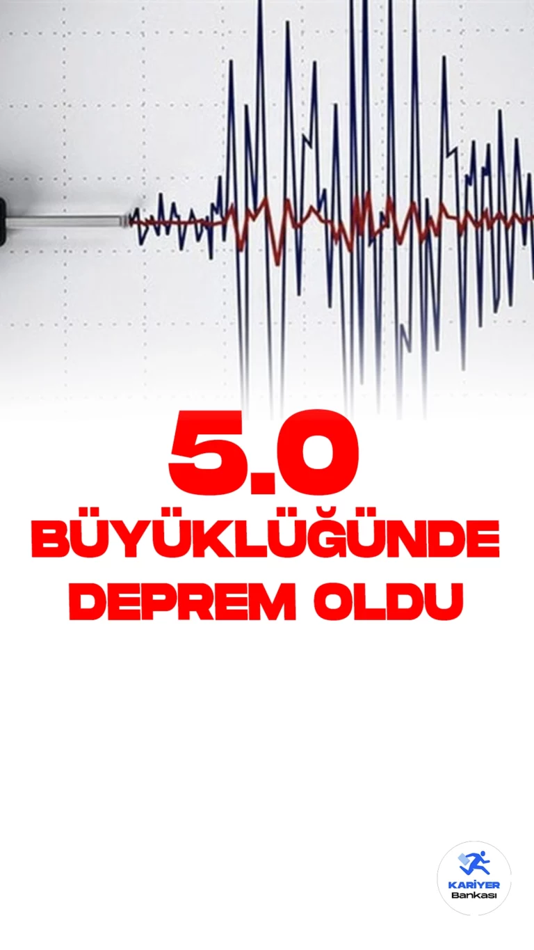 Son Dakika... Malatya'da 5 Büyüklüğünde Deprem Oldu. İçişleri Bakanlığı Afet ve Acil Durum Yönetimi Başkanlığı (AFAD) resmi sayfasından yayımlanan son dakika bilgisine göre, Malatya'nın Yeşilyurt ilçesinde 5.0 büyüklüğünde deprem meydana geldiği aktarıldı.