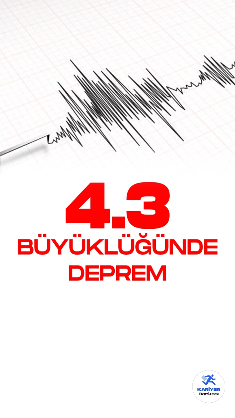 Malatya'da 4.3 Büyüklüğünde Deprem Oldu. İçişleri Bakanlığı Afet ve Acil Durum Yönetimi Başkanlığı resmi sayfasından yayımlanan son dakika bilgisine göre, Malatya'nın Pütürge ilçesinde 4.3 büyüklüğünde deprem meydana geldiği kaydedildi.