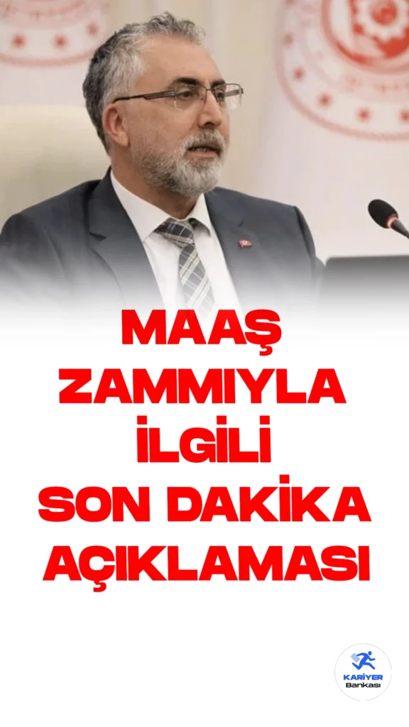 Bakan Işıkhan:"Tüm Kamu Görevlilerine Yüzde 45'e Yakın Bir Zam Olacak" Çalışma ve Sosyal Güvenlik Bakanı Vedat Işıkhan, Çalışma ve Sosyal Güvenlik Bakanlığı'nın ev sahipliğinde gerçekleşen 7. Dönem Kamu Toplu Sözleşme Hizmet Kolları İmza Töreni'nde önemli açıklamalarda bulundu.