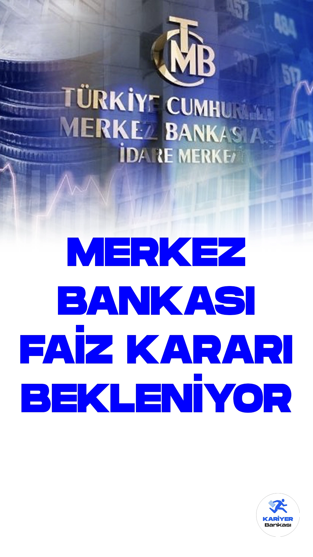 Merkez Bankası 24 Ağustos'ta Faiz Kararını Açıklayacak.Türkiye Cumhuriyet Merkez Bankası (TCMB), Para Politikası Kurulu'nun faiz kararını 24 Ağustos Perşembe günü açıklayacağını duyurdu. Geçtiğimiz toplantıda politika faizini %17,5 seviyesine yükselten Merkez Bankası, bu kez de faiz oranlarını belirleyecek.