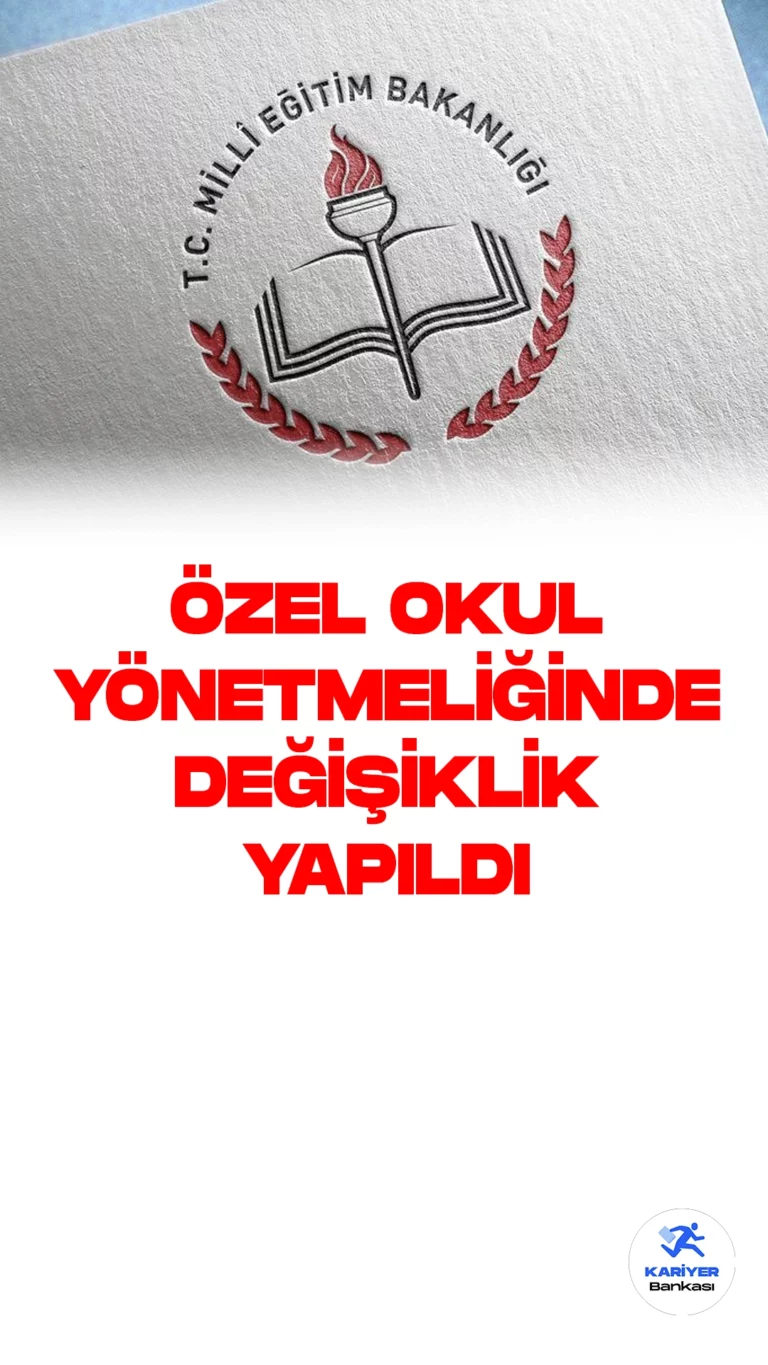 Milli Eğitim Bakanlığı (MEB), Özel Öğretim Kurumları Yönetmeliği'nde yapılan önemli değişiklikleri Resmi Gazete'de yayımladı. Yapılan değişikliklere göre, özel okullarda ara sınıfların eğitim ücretleri artık geçmiş yıllarda ilan edilen ücretlere göre belirlenecek. Mevcut öğrenciler için ise eğitim ücreti, kayıt sözleşmelerinde belirtilen ücret üzerinden hesaplanacak.