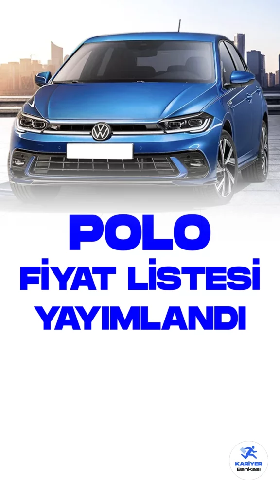 Volkswagen Polo Ağustos Fiyat Listesi Yayımlandı.Volkswagen Polo, son teknoloji ile donatılmış, şık ve kompakt bir araç modeli olarak otomobil severlerin beğenisini kazanmaya devam ediyor. Yenilenen tasarımıyla sade ve modern çizgilere sahip olan Polo, estetik ve şıklığı bir arada sunuyor.