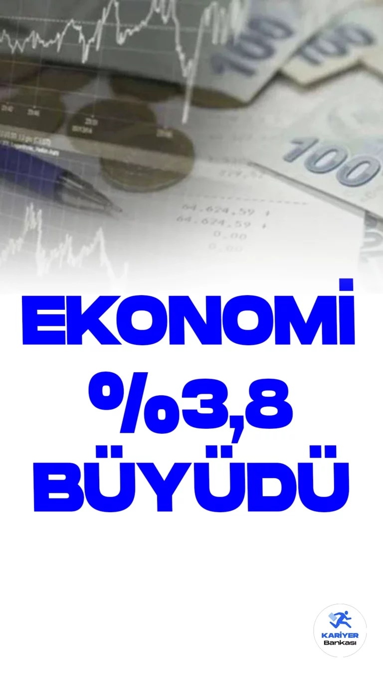 Türkiye Ekonomisi 2023 Yılı İkinci Çeyrekte Yüzde 3,8 Büyüdü: İşte Detaylar..Türkiye İstatistik Kurumu (TÜİK), 2023 yılının ikinci çeyreğine ilişkin Gayrisafi Yurt İçi Hasıla (GSYH) sonuçlarını duyurdu. Bu sonuçlara göre, Türkiye ekonomisi büyümesini sürdürüyor.