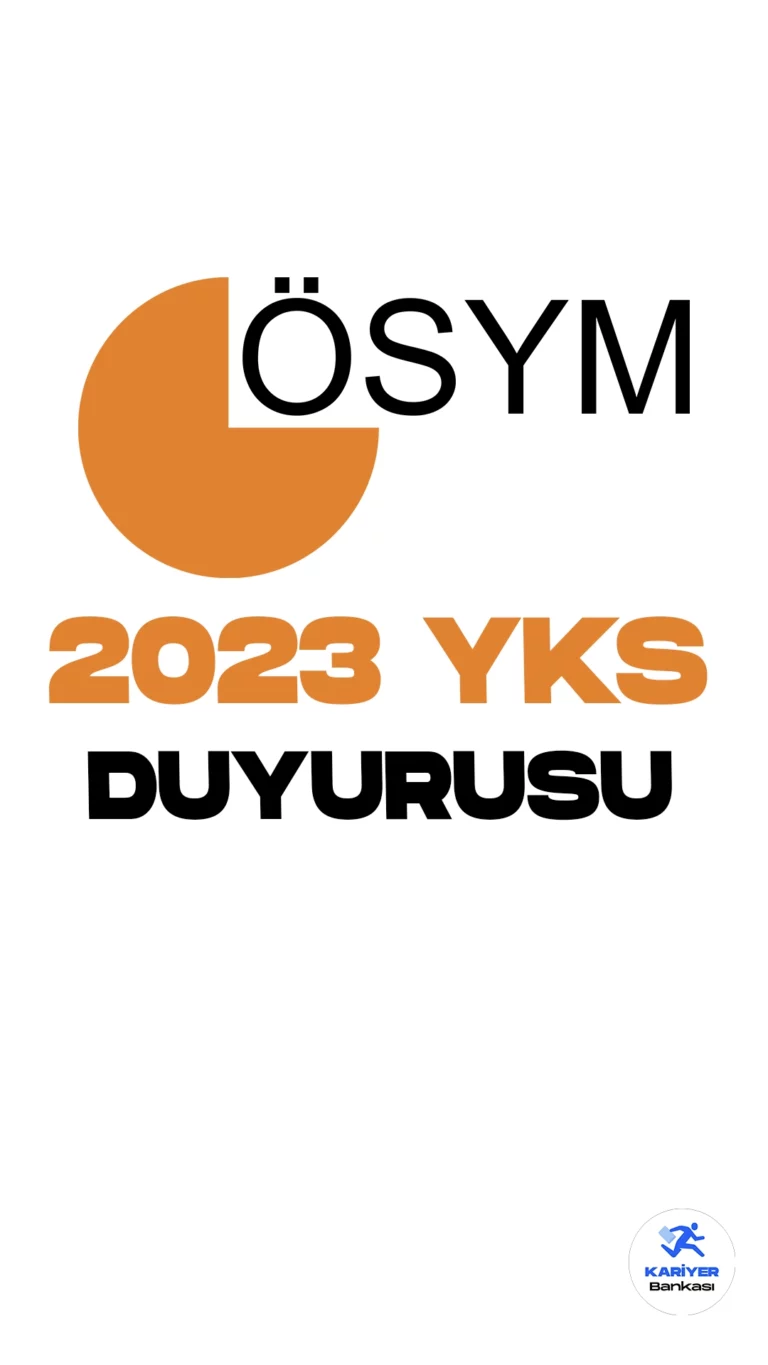2023 YKS Ek Yerleştirme Sonuçları Açıklandı. ÖSYM resmi sayfasından yayımlana son dakika duyurusuna göre, 2023 Yükseköğretim Kurumları Sınavı (YKS) sonuçlarına göre 2023-2024 öğretim yılı için yükseköğretim programlarına ek yerleştirme işlemleri tamamlandı.