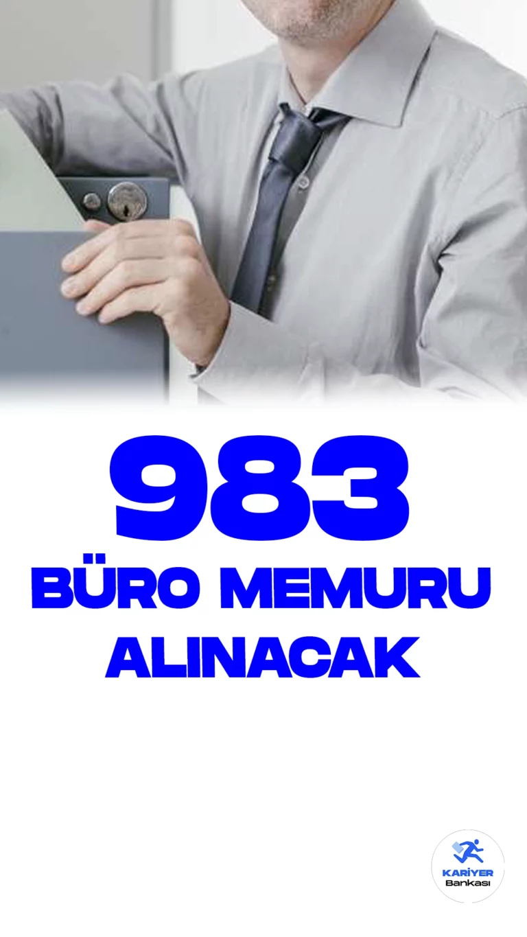 İŞKUR Üzerinden 983 Büro Memuru Alınacak. Türkiye İş Kurumu (İŞKUR) resmi sayfasından büro memuru alımı duyuruları yayımlandı.Özel sektör firmaları tarafından yayımlanan duyurulara göre, 983 büro memuru alınacak. Başvuru yapacak adaylarda en az ilkokul mezuniyet şartı aranıyor.