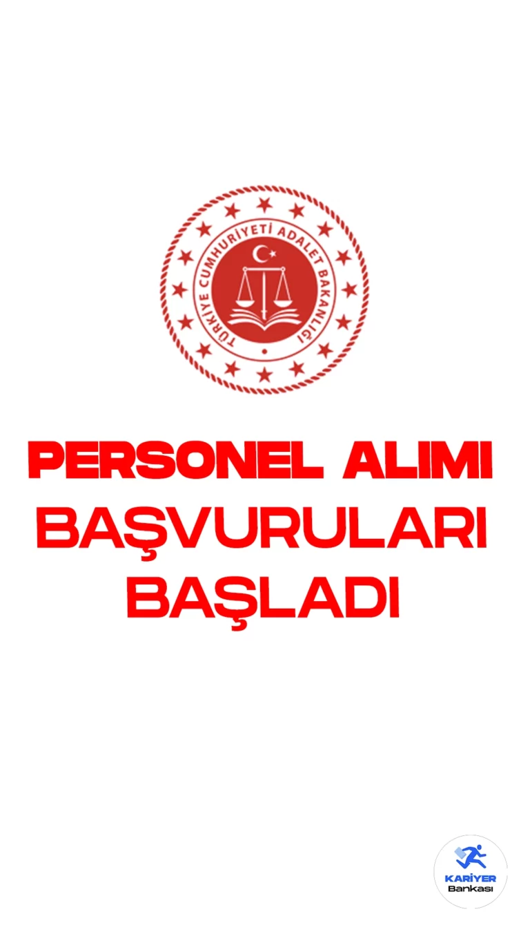 Adalet Bakanlığı personel alımı başvuruları alınacak.İlgili alım duyurusunda, Adalet Bakanlığına çözümleyici, mühendis ve bilişim personeli ünvanlarında sözleşmeli personel alımı yapılacağı aktarıldı. Başvurular 4 Ekim 2023 tarihinde sona erecek. Adayların şartları dikkatle incelemesi gerekmektedir.