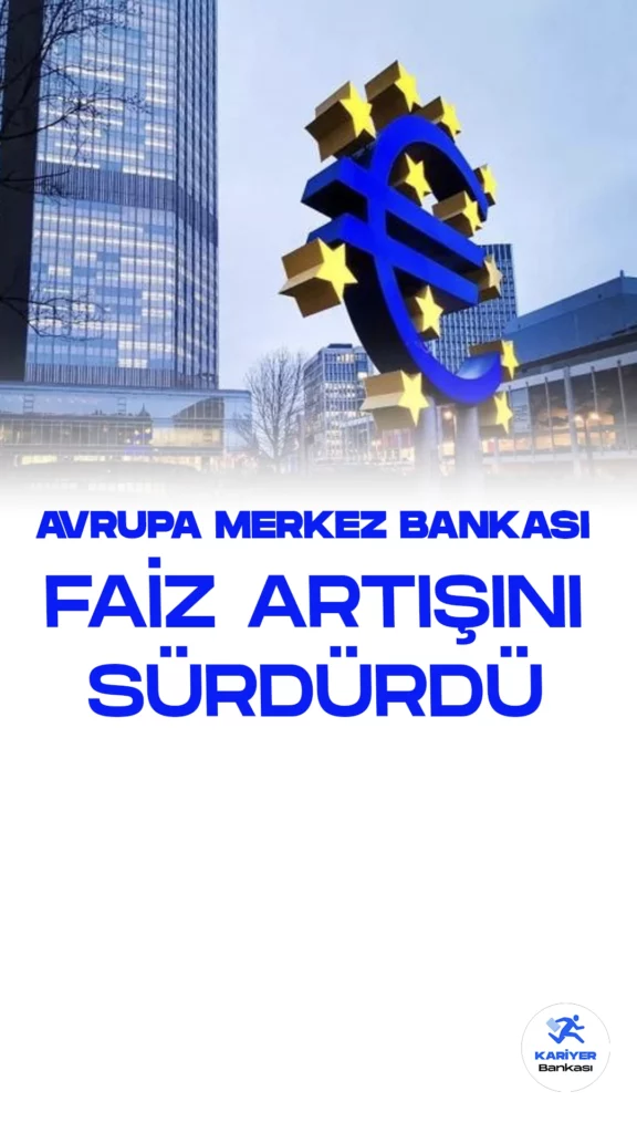 Avrupa Merkez Bankası 3 Temel Politika Faizini 25 Baz Puan Artırdı.Avrupa Merkez Bankası (ECB), 3 Temel Politika Faizi'ni artırarak finans dünyasında önemli bir adım attı. ECB'nin resmi açıklamasına göre, Banka, 20 Eylül itibarıyla refinansman faizi yüzde 4,50'ye, mevduat faizi yüzde 4'e ve marjinal fonlama faizi de yüzde 4,75'e çıkarmaya karar verdi. Bu karar, ECB'nin ekonomik politikalarını şekillendiren önemli bir dönüm noktası olarak öne çıkıyor.