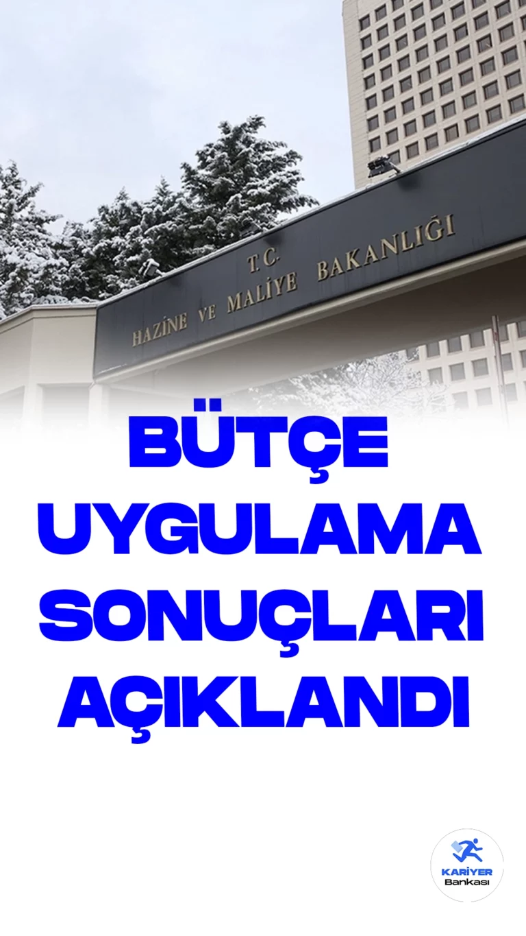 Bütçe Uygulama Sonuçları Açıklandı.Hazine ve Maliye Bakanlığı, ağustos ayına ait bütçe uygulama sonuçlarını kamuoyuyla paylaştı. Bu sonuçlara göre, Türkiye'nin merkezi yönetim bütçe gelirleri ağustosta 613 milyar 956 milyon lira olarak gerçekleşti. Aynı dönemin giderleri ise 562 milyar 686 milyon lira olarak kaydedildi.