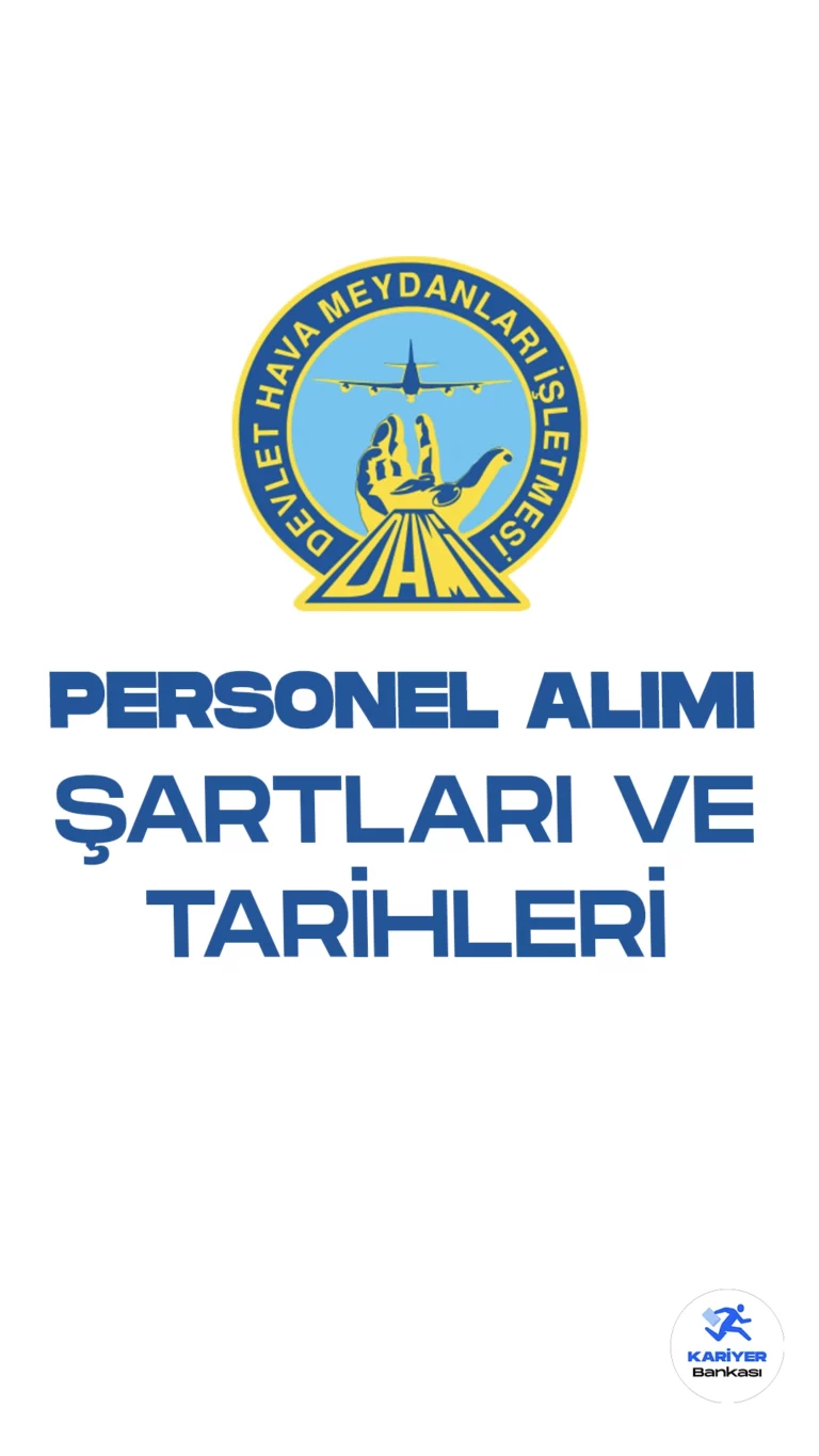 DHMİ 72 personel alımı için başvuru işlemleri başladı. Başvuru şartları ve diğer detaylar Türkiye'nin en beğenilen kariyer haber sayfası kariyerbankasi.net adresinde...