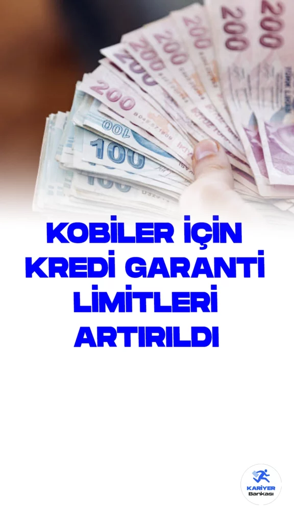 KOBİ'ler İçin Kredi Garanti Limiti Artırıldı.Hazine ve Maliye Bakanı Mehmet Şimşek, Türkiye'deki küçük ve orta ölçekli işletmelerin (KOBİ) kredi garanti sisteminden yararlanabilecekleri kredi garanti limitlerinin artırıldığını duyurdu. Bu önemli değişiklik, KOBİ'lerin finansmana daha kolay ve büyük ölçekte erişim sağlamasına olanak tanıyacak.