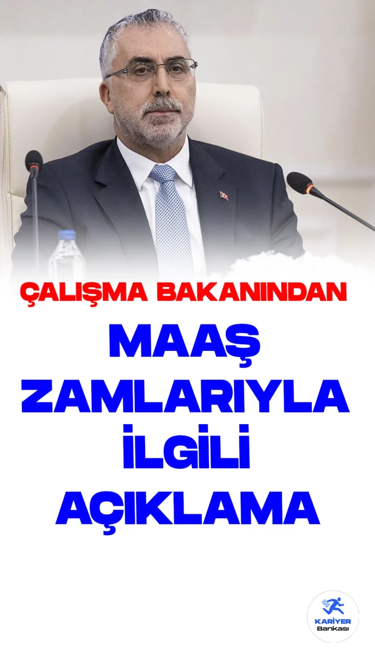 Çalışma ve Sosyal Güvenlik Bakanı Vedat Işıkhan, Memur ve Emeklilere Yılbaşı Maaş Artışı Müjdesini Verdi.Çalışma ve Sosyal Güvenlik Bakanı Vedat Işıkhan, memur ve emeklilerin maaşlarında yılbaşında yapılacak artışın büyük bir sıçrama olacağını duyurdu. Bakan Işıkhan, Ankara'da gazetecilere yaptığı açıklamada, bu artışın yüzde 50'ye yaklaşacağını belirtti ve bu önemli haberi vurguladı.