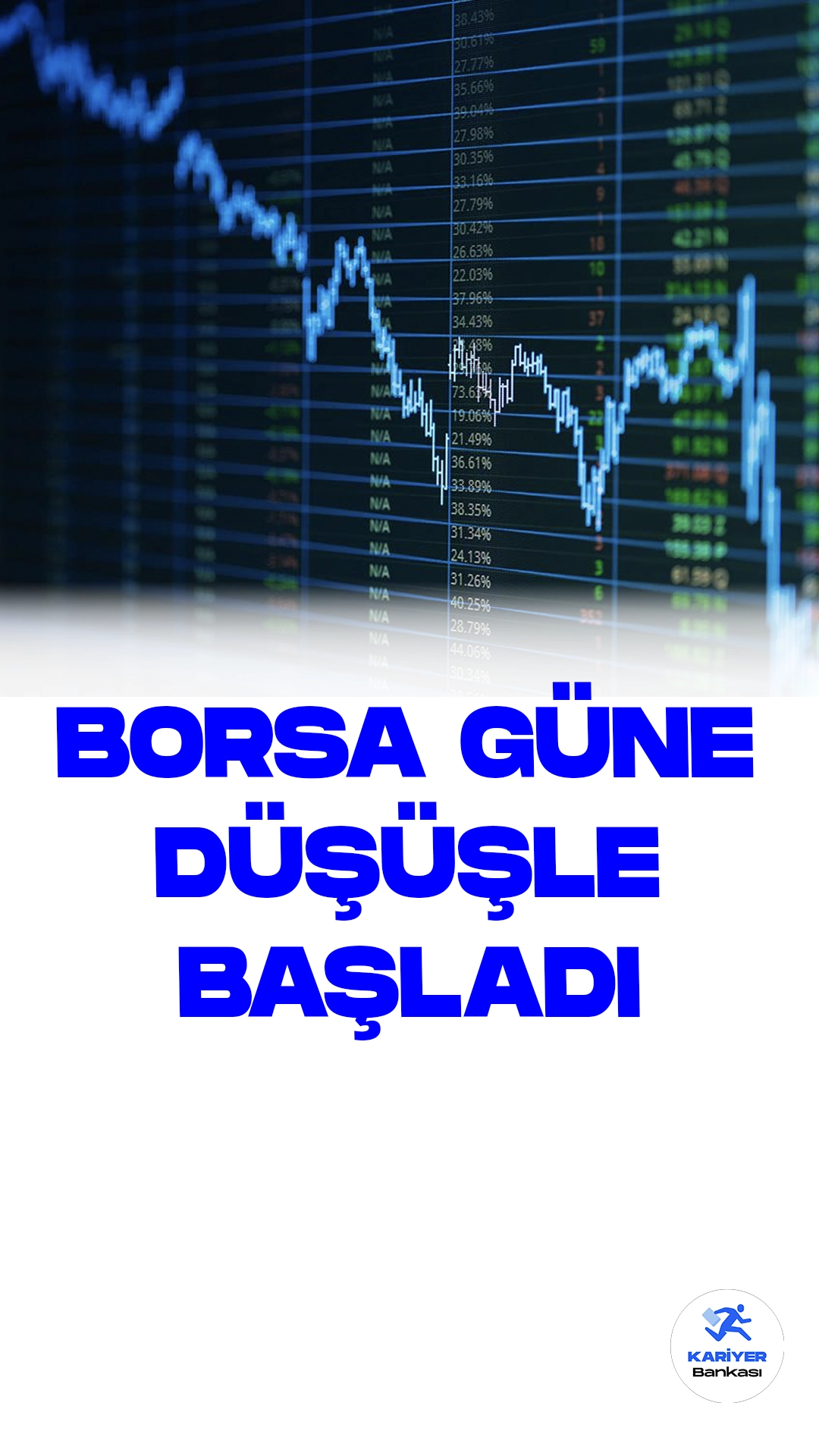 Borsa İstanbul'da BIST 100 Endeksi Yüzde 1,85'lik Düşüşle Güne Başladı.Borsa İstanbul'da işlem gören BIST 100 endeksi, güne yüzde 1,85'lik bir düşüşle 7.964,63 puan seviyesinden başladı. Açılış anında endeks, önceki kapanış seviyesine göre 150,38 puanlık bir azalış yaşayarak yüzde 1,85 değer kaybetti.