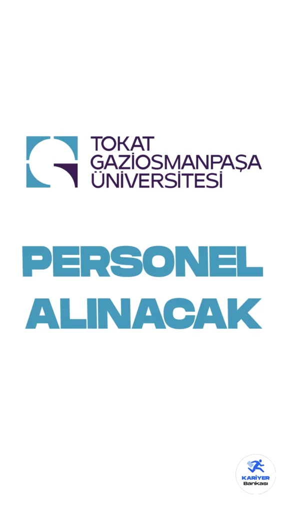 Tokat Gaziosmanpaşa Üniversitesi 6 Personel Alımı Yapacak. Cumhurbaşkanlığı SBB'de yayımlana duyuruda, Tokat Gaziosmanpaşa Üniversitesine (TOGÜ) destek personeli, bahçıvan ve bulaşıkçı alımı yapılacağı aktarılırken, başvuruların 20 Ekim itibarıyla alınacağı kaydedildi.