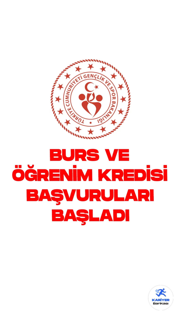 GSB Burs ve Öğrenim Kredisi Başvuruları Başladı. Gençlik ve Spor Bakanı Osman Aşkın Bak, sosyal medya hesabı üzerinden Gençlik ve Spor Bakanlığı Burs ve Öğrenim Kredisi başvurularının başladığını duyurdu.Bakan Bak'ın yaptığı açıklamada, " Sevgili gençler, GSB Burs ve Öğrenim Kredisi başvuruları başladı! Başvurularınızı e-Devlet sistemi üzerinden, 19 Ekim Perşembe günü saat 23:59’a kadar yapabilirsiniz. Eğitim yolculuğunuzda daima yanınızdayız…" ifadeleri yer aldı. GSB burs başvuruları 19 Ekim'de sona erecek.