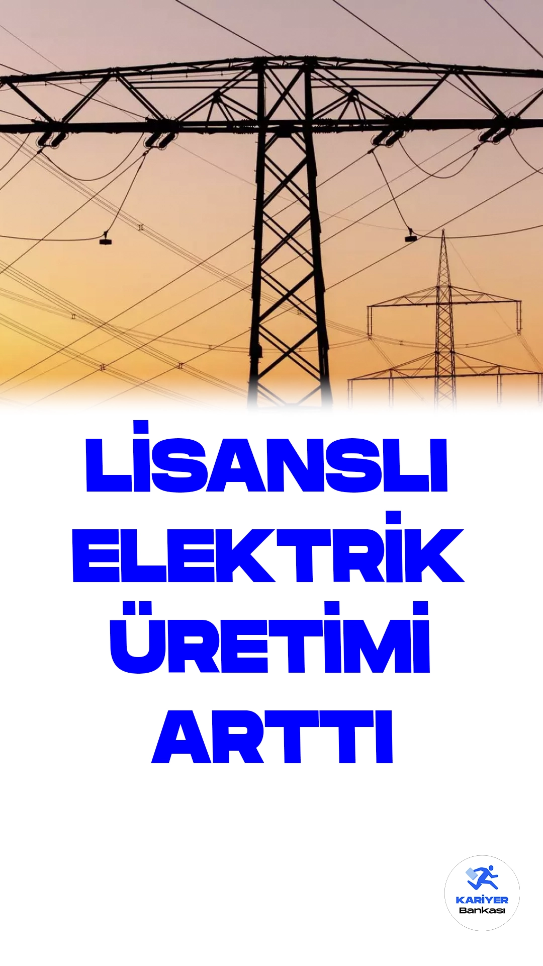 Türkiye'nin Lisanslı Elektrik Üretimi Temmuz'da Yükseldi.Türkiye'de lisanslı elektrik üretimi, temmuz ayında geçen yılın aynı dönemine göre yüzde 8,93 artarak 29 milyon 622 bin 716 megavatsaat seviyesine yükseldi.