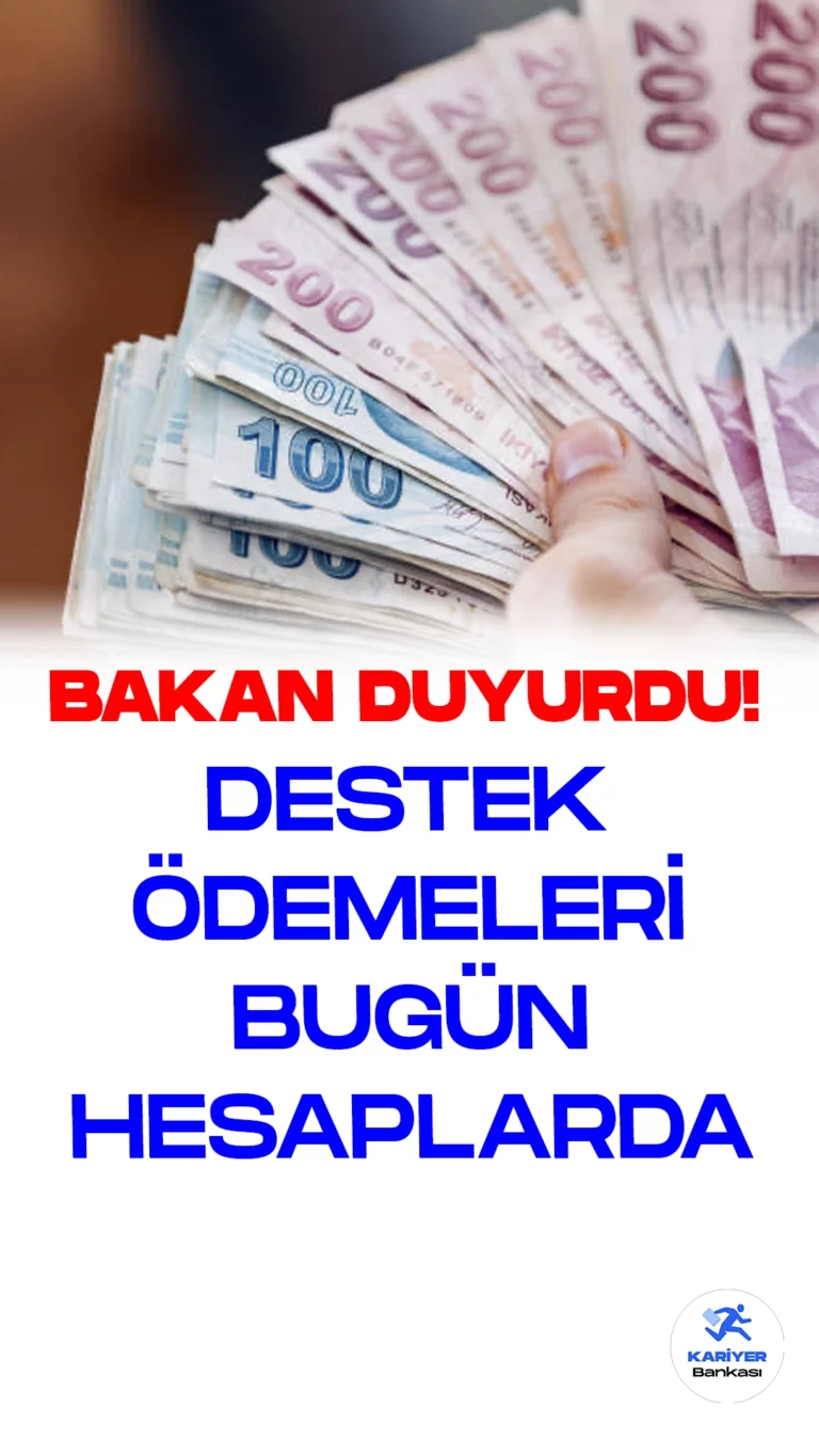 630 Milyon 697 Bin TL Tarımsal Destek Ödemeleri Bugün Hesaplara Yatıyor. Tarım ve Orman Bakanı İbrahim Yumaklı, tarımsal destekleme ödemelerinin bugün çiftçilerin hesabına aktarılcağını duyurdu. Tarım Bakanı Yumaklı'nın yaptığı açıklamada, "630 milyon 697 bin TL tarımsal destekleme ödemesini çiftçilerimizin hesaplarına bugün aktarıyoruz. Hayırlı ve bereketli olsun." ifadeleri yer aldı.