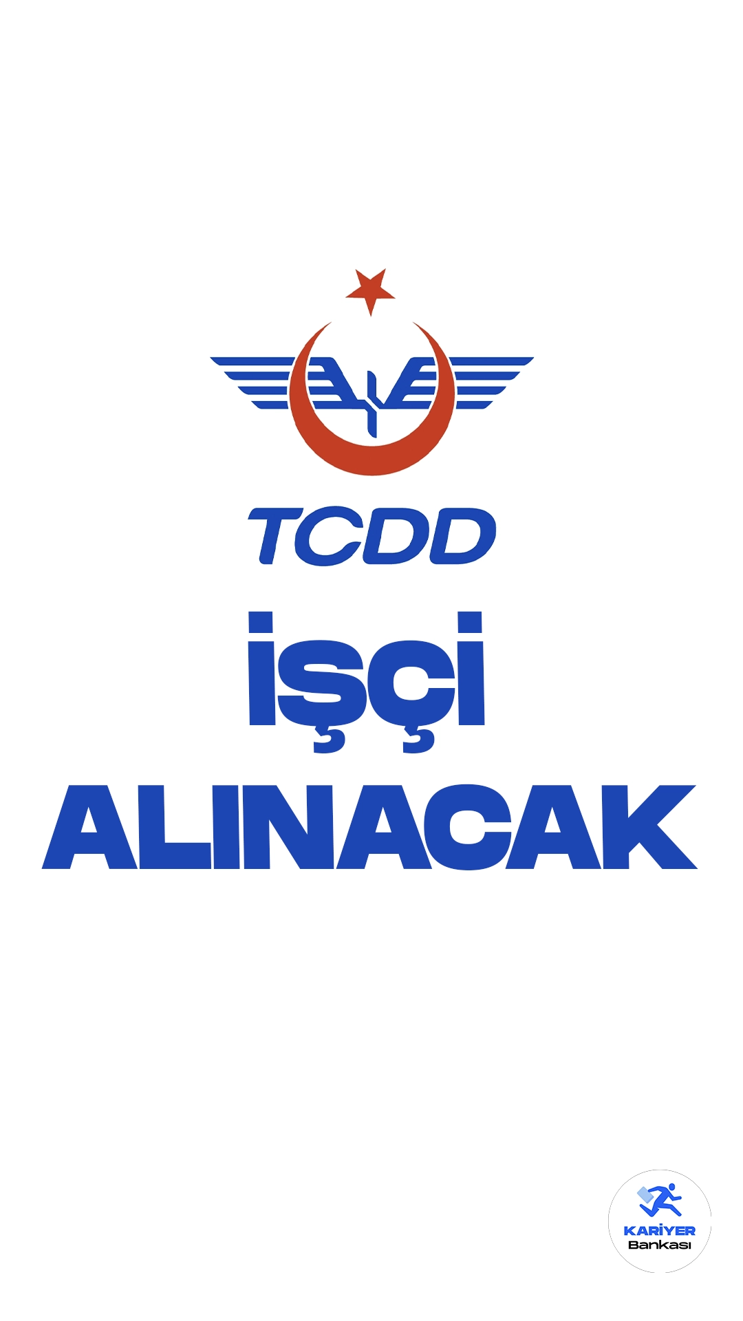 TCDD 24 İşçi Alımı Başvurularında Son Saatler. Türkiye Cumhuriyeti Devlet Demiryolları (TCDD) işçi alımı başvurularında son saatlere girildi.Cumhurbaşkanlığı SBB ve İŞKUR üzerinden yayımlanan duyurularda, TCDD’ye sürekli işçi alımı yapılacağı aktarıldı. Başvurular bugün(27 Ekim) sona eriyor.Başvuru yapacak adayların genel ve özel şartları taşıması gerekmektedir.