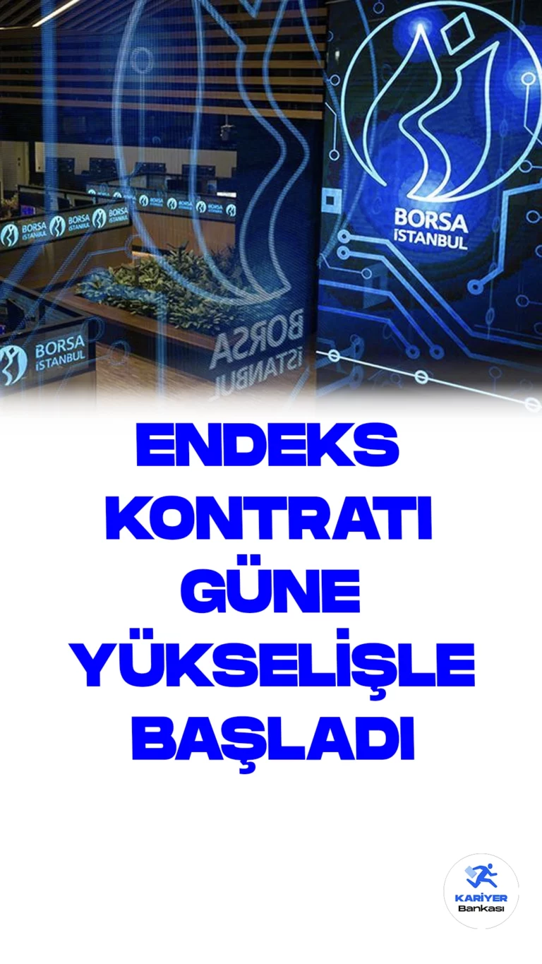 VİOP'ta Endeks Kontratı Güne Yüzde 0,3 Artışla Başladı.Borsa İstanbul Vadeli İşlem ve Opsiyon Piyasası'nda (VİOP), Ekim vadeli BIST 30 endeksine dayalı kontrat, güne yüzde 0,3'lük bir artışla 8.790,00 puandan başladı.