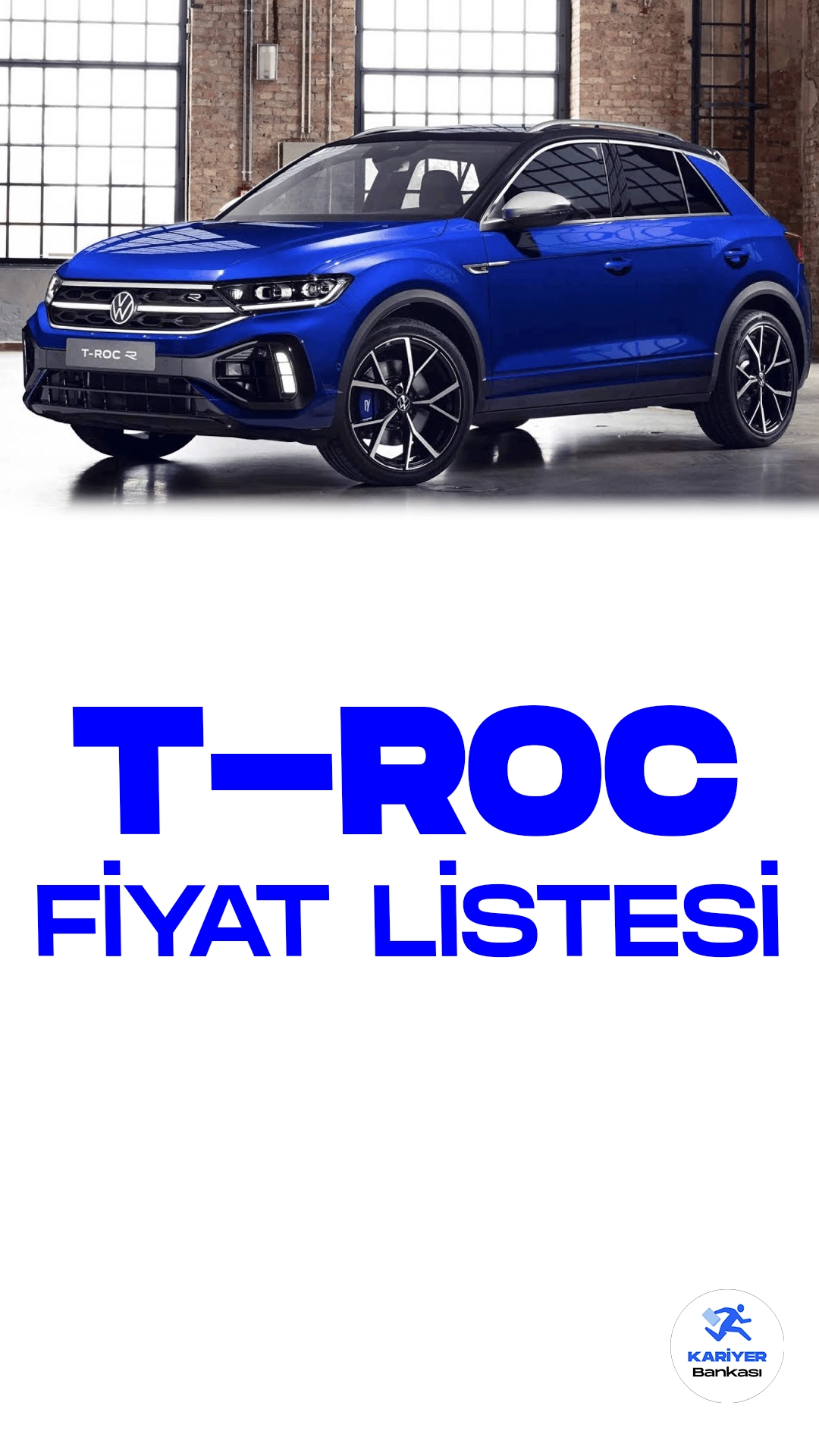 Volkswagen T-ROC Ekim 2023 Fiyat Listesi Yayımlandı.Alman otomotiv devi Volkswagenin, kompakt SUV modeli T-ROC, şık tasarımı ve yüksek performansıyla dikkat çekiyor. Özellikle şehir içi ve şehir dışı kullanıma uygun olan bu araç, çeşitli motor seçenekleri sunuyor. T-ROC, geniş iç mekanı ile sürücü ve yolcular için konforlu bir sürüş deneyimi sunuyor. Güvenlik donanımları ve sürücü destek sistemleri, sürüşü daha güvenli hale getiriyor. Ayrıca, bu model çevre dostu özellikleri ile çevre bilincine katkıda bulunuyor. Volkswagen T-ROC, kompakt SUV segmentindeki rekabeti artırarak otomobil tutkunlarının beklentilerini karşılıyor.
