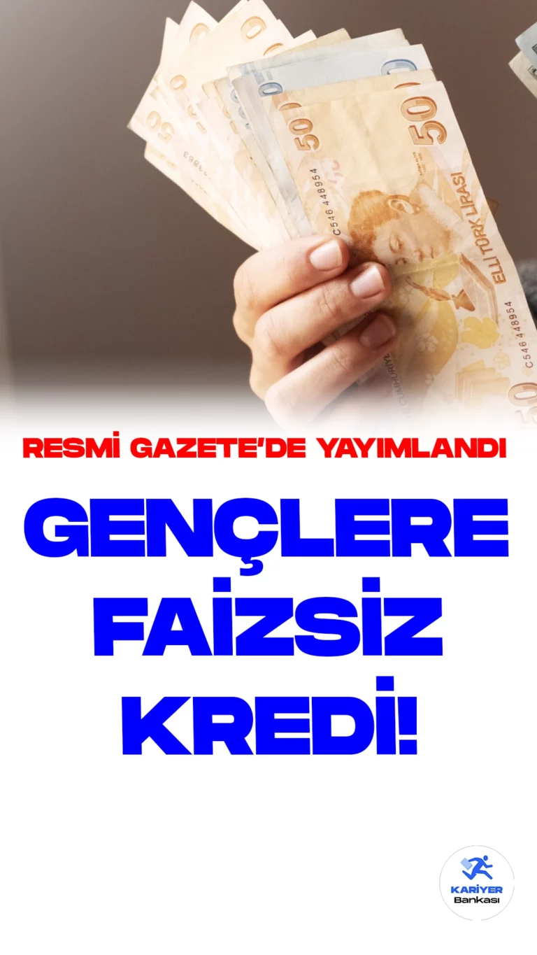 Aile ve Gençlik Fonu Kurulmasına Dair Kanun Resmi Gazete'de Yayımlandı.Aile ve Gençlik Fonu'nun kurulmasına dair kanun, Resmi Gazete'de yayımlanarak yürürlüğe girdi. Bu önemli düzenleme ile birlikte, yeni evlenecek gençlere 2 yıl geri ödemesiz ve faizsiz olarak 150 bin lira kredi verilmesi öngörülüyor. Pilot uygulama olarak, 6 Şubat depreminden etkilenen illerde başlatılacak.