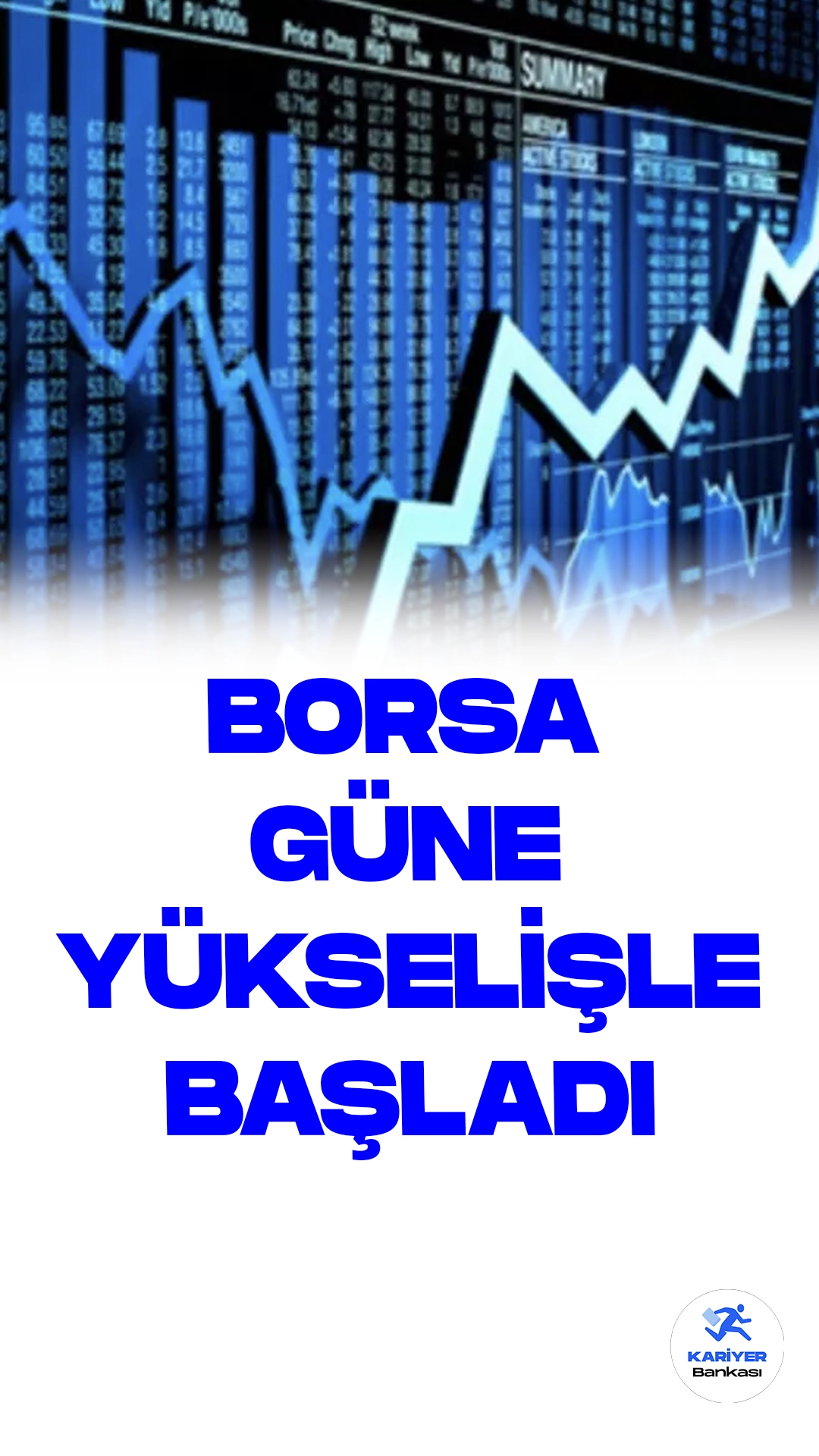 Borsa İstanbul'da BIST 100 Endeksi Güne Yükselişle Başladı.Borsa İstanbul'da BIST 100 endeksi, güne yüzde 0,85 artışla 7.592,40 puandan başladı. Açılışta önceki kapanışa göre 63,83 puan artarak yüzde 0,85 değer kazandı.