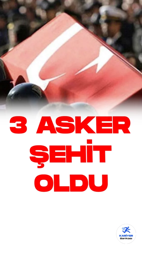 Pençe-Kilit Operasyonu Bölgesinde 3 Asker Şehit Oldu.Milli Savunma Bakanlığı (MSB), Pençe-Kilit Operasyonu bölgesinde 3 kahraman askerin şehit olduğunu duyurdu. Bu trajik olay, bakanlık tarafından yapılan resmi açıklamada detaylandırıldı.