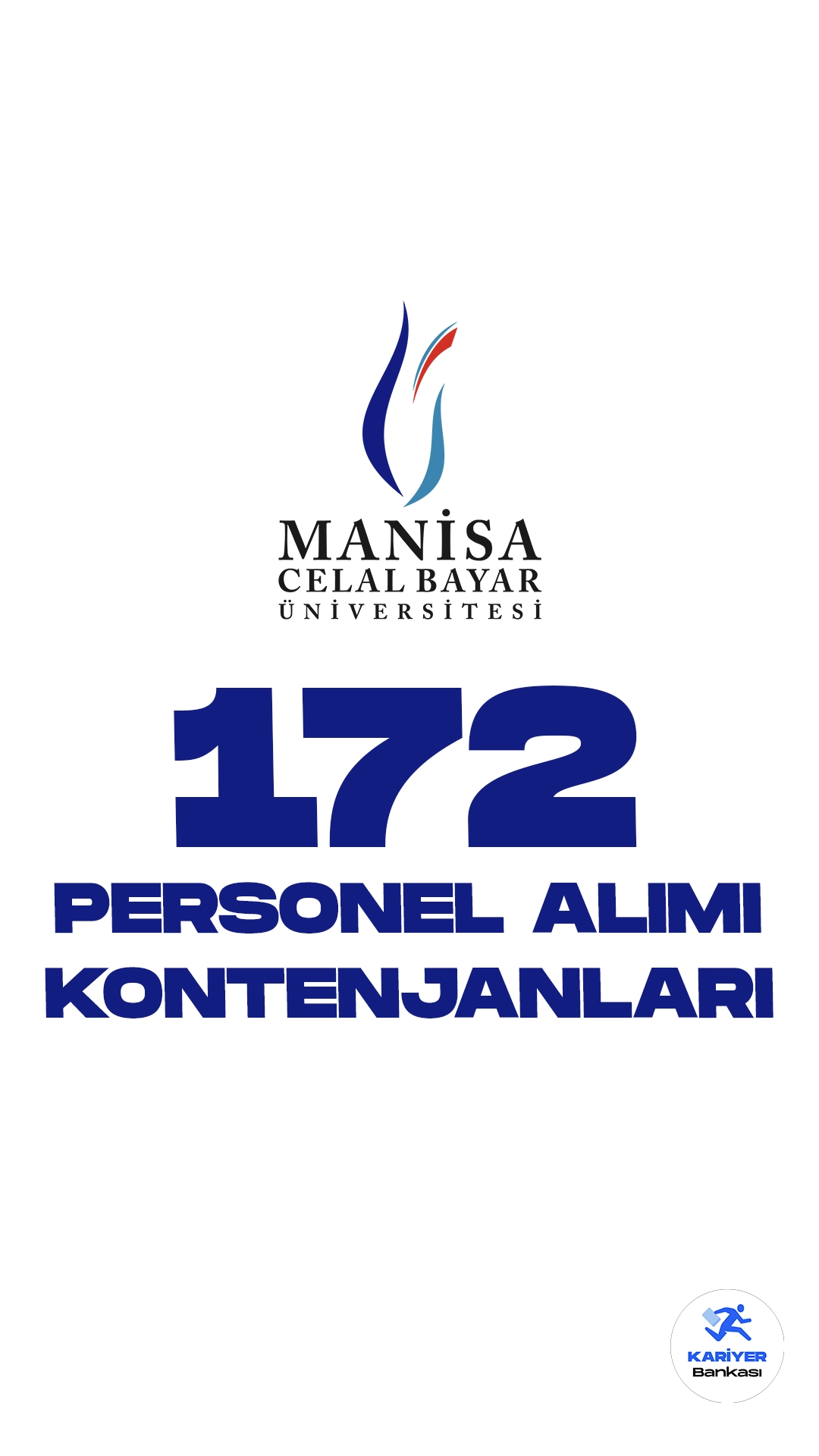 Manisa Celal Bayar Üniversitesi (MCBÜ) personel alımı başvuruları sürüyor. Kontenjan dağılımı ve başvuru şartlarına dair tüm detaylar Kariyerbankasi.net'in bu haberinde yer alıyor.