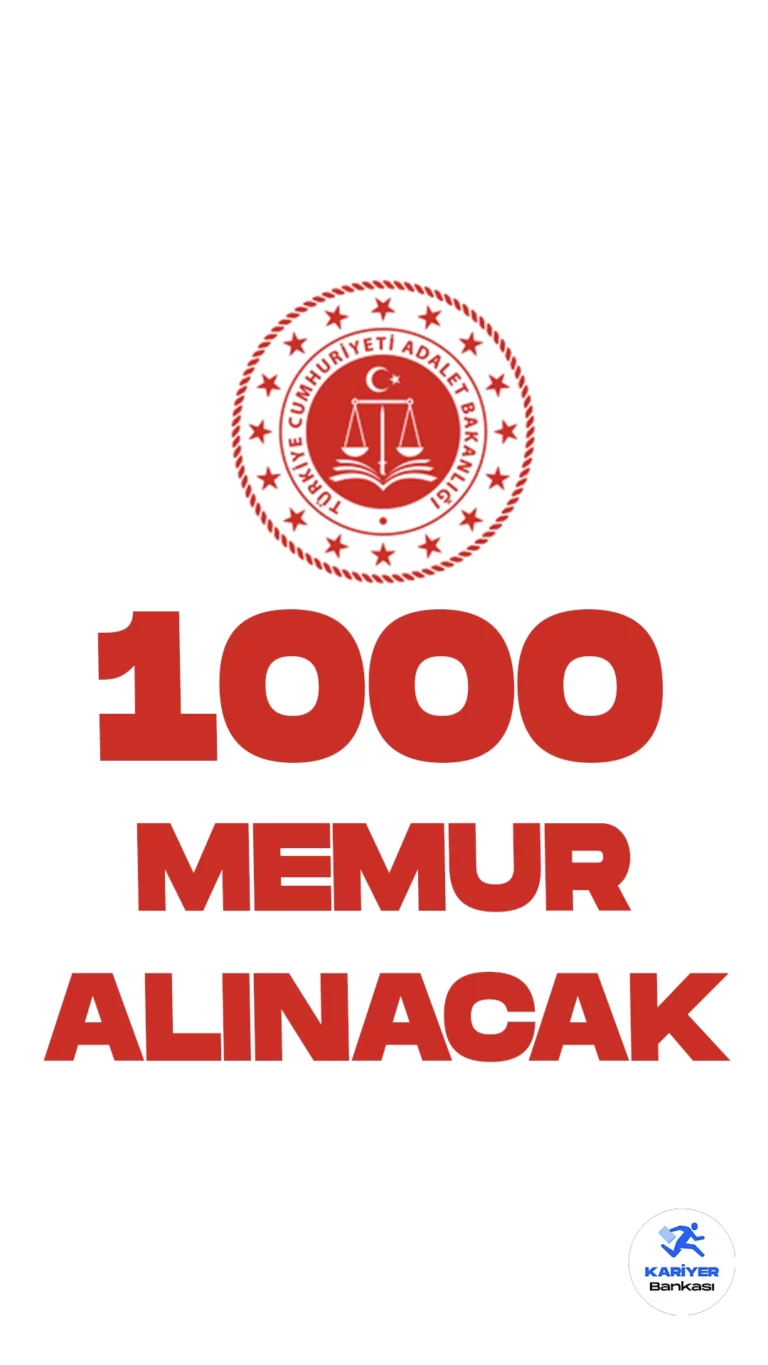 Adalet Bakanlığı 1000 Memur Alımı Başvuruları Sürüyor.Cumhurbaşkanlığı SBB ve Adalet Bakanlığı Personel Genel Müdürlüğü resmi sayfasından yayımlanan duyurulara göre, 2023 dönemi için tespit edilen ihtiyaç durumuna göre Bakanlıkça yazılı yarışma sınavı ve mülâkat ile 9-5 dereceli kadrolara;