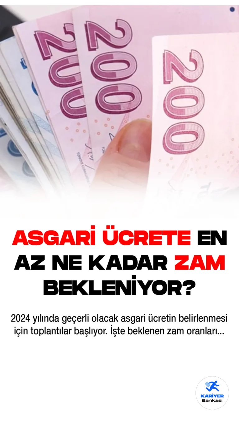 Asgari Ücrete En Az Ne Kadar Zam Bekleniyor? İşte Son Açıklamalar…