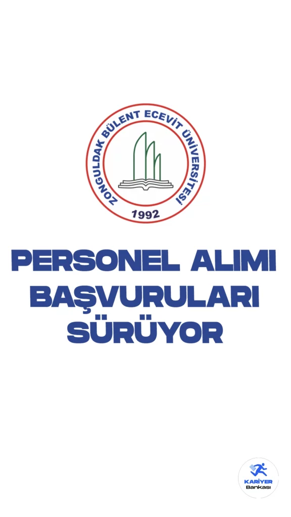 Zonguldak Bülent Ecevit Üniversitesi 81 Personel Alımı Başvuruları Sürüyor.İlgili alım duyurusuna göre, Zonguldak Bülent Ecevit Üniversitesi büro personeli, destek personeli(şoför, hasta bakıcı, gassal, hizmetli), teknisyen, tekniker, psikolog, fizyoterapist, hemşire, veteriner, sağlık teknikeri, spor uzmanı (can kurtaran), odyolog, diyetisyen ve eczacı ünvanlarında sözleşmeli personel alacak. Başvurular 24 Kasım 2023 tarihinde sona erecek.