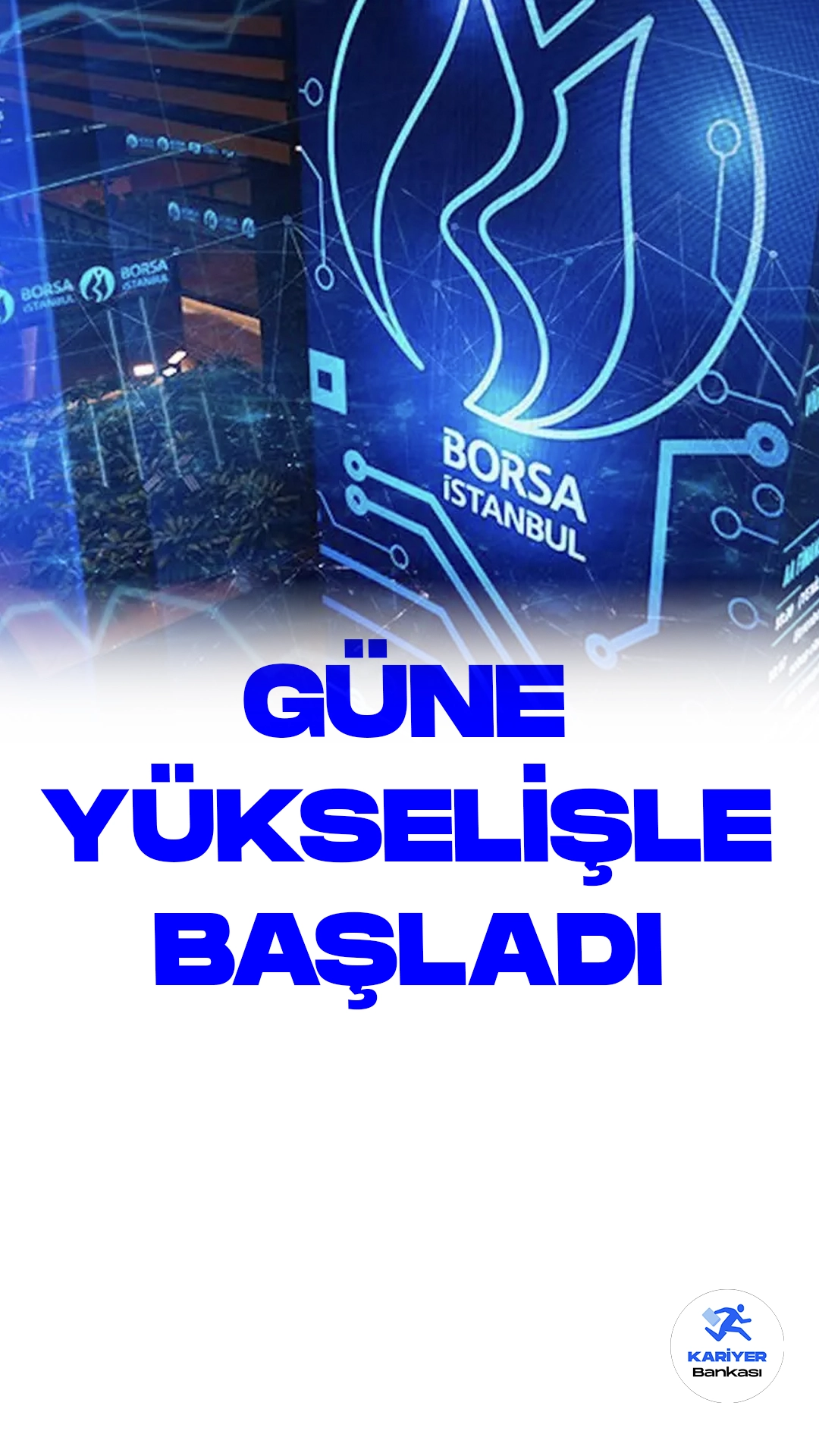 Borsa İstanbul'da BIST 100 Endeksi Güne Yükselişle Başladı.Borsa İstanbul'da BIST 100 endeksi, güne %0,11 yükselişle 8.115,99 puandan başladı.