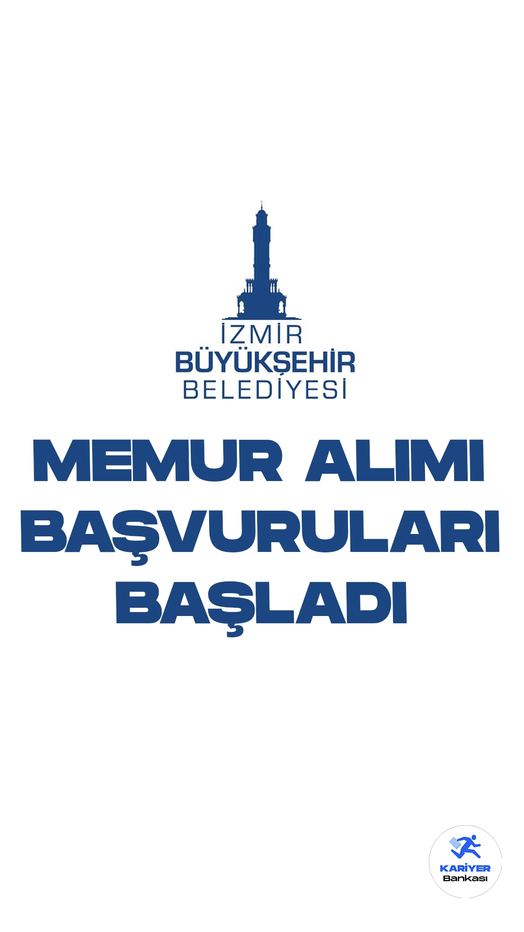 İzmir Büyükşehir Belediyesi memur alımı için başvuru işlemleri başladı. Başvuru şartları ve diğer detaylar bu haberimizde...