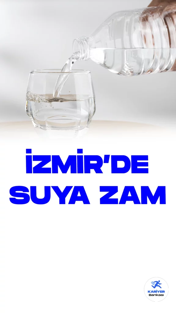 İzmir Büyükşehir Belediye Meclisi, 1 Aralık 2024’ten İtibaren Suya Yüzde 15 Zam Kararı Aldı.İzmir Büyükşehir Belediye Meclisi, Kasım Ayı 7'nci birleşiminde, İBB iştiraki İZSU'nun 2024 yılı performans ve bütçe görüşmelerini gerçekleştirdi. İzmir Büyükşehir Belediyesi Başkanvekili Mustafa Özuslu'nun yönetiminde yapılan bu toplantıda, kentte kullanılan suya 1 Ocak 2024’ten itibaren geçerli olacak şekilde yüzde 15 oranında zam yapılması kararı alındı.