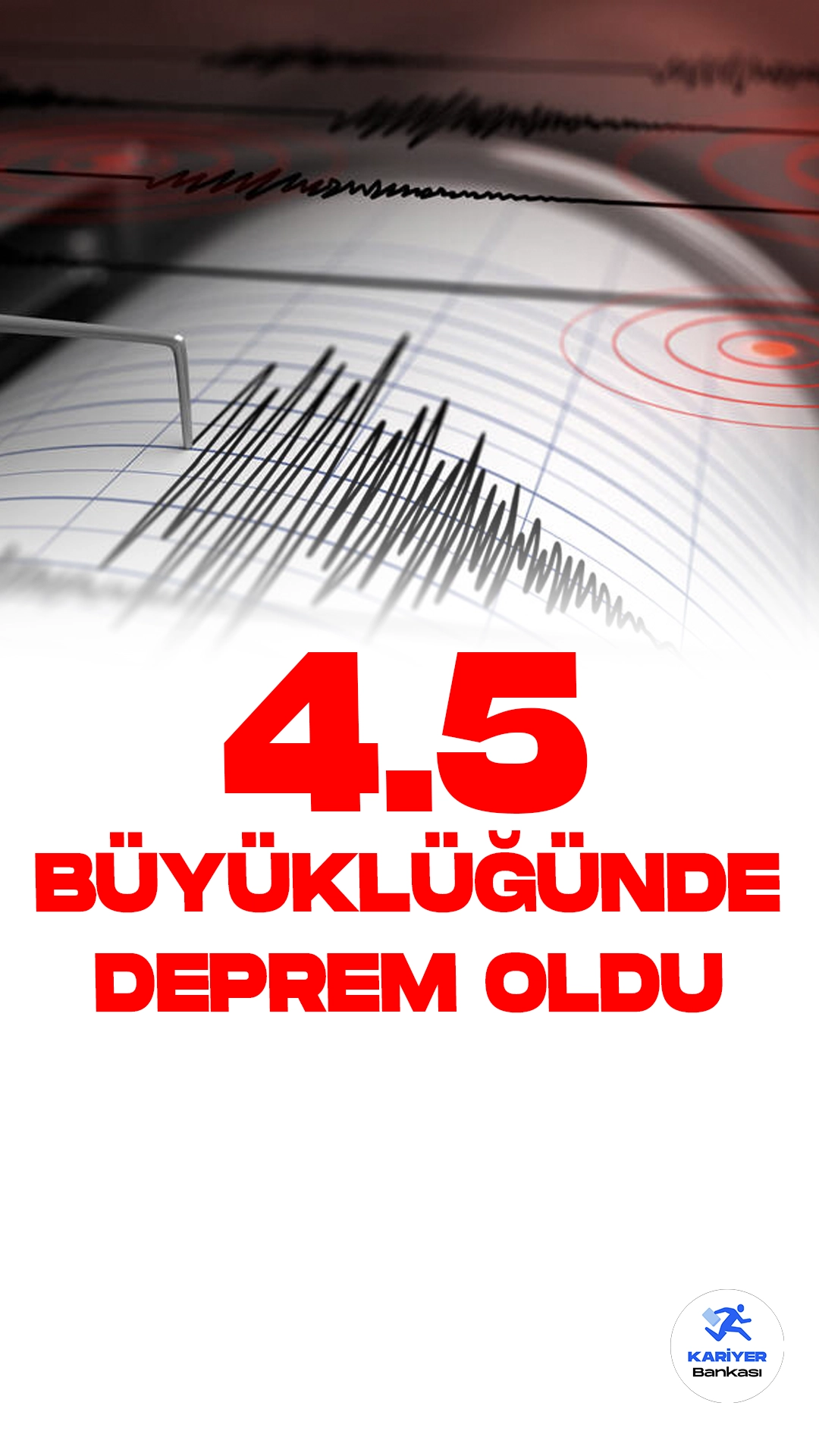 Malatya'da 4.5 Büyüklüğünde Deprem Oldu. İçişleri Bakanlığı Afet ve Acil Durum Yönetimi Başkanlığı (AFAD) Deprem Dairesi sayfası üzerinden Malatya'nın Pötürge ilçesinde 4.5 büyüklüğünde deprem meydana geldiği aktarıldı.
