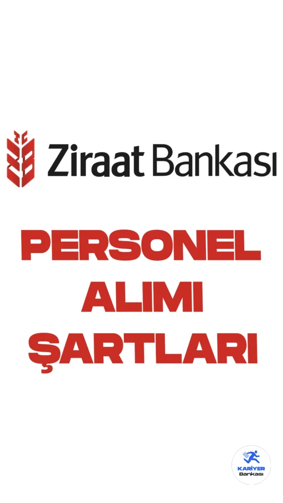 Ziraat Bankası personel alımı başvuruları devam ediyor. Başvuru şartları ve başvuru sayfasına dair tüm detaylar bu haberimizde yer alıyor.